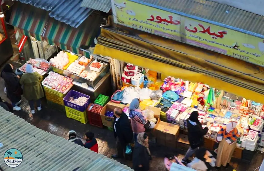 بازار بزرگ رشت؛ رنگین‌کمان خوراکی‌ها