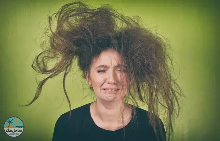 خشکی شدید مو