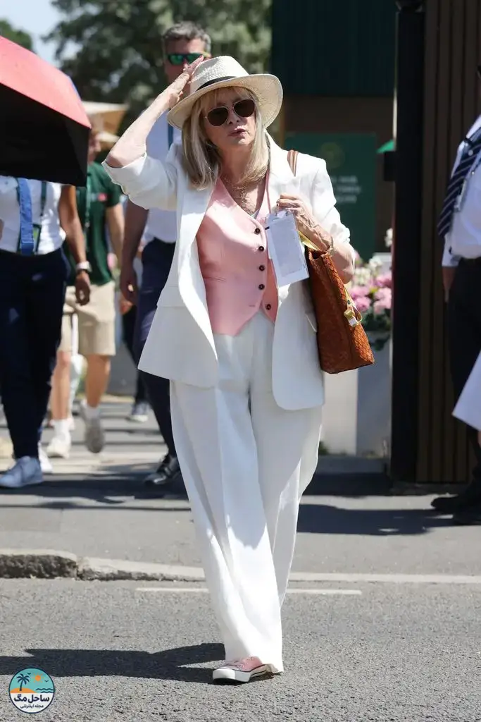 Twiggy at Wimbledon 2026