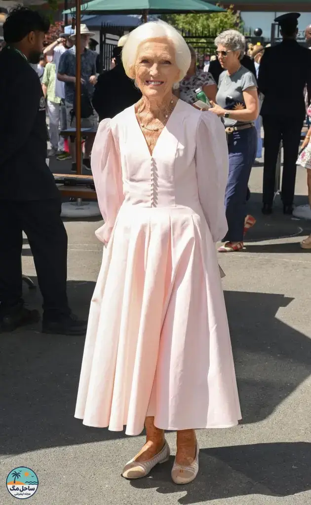 Dame Mary Berry at Wimbledon