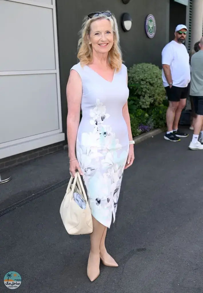 Carol Kirkwood at Wimbledon