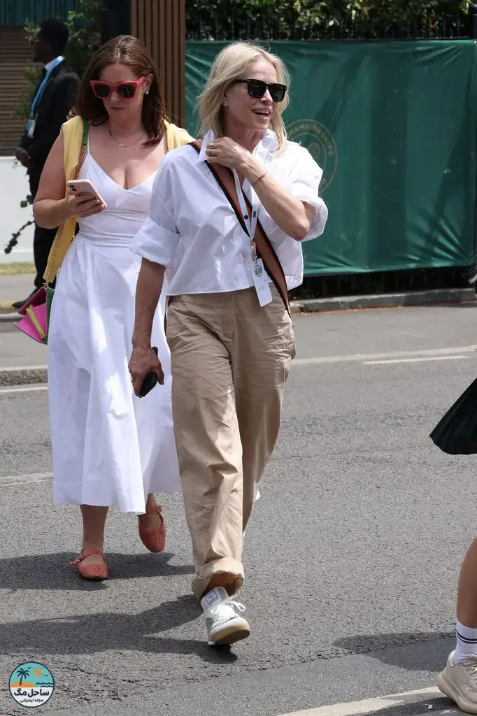 chelsea handler at wimbledon