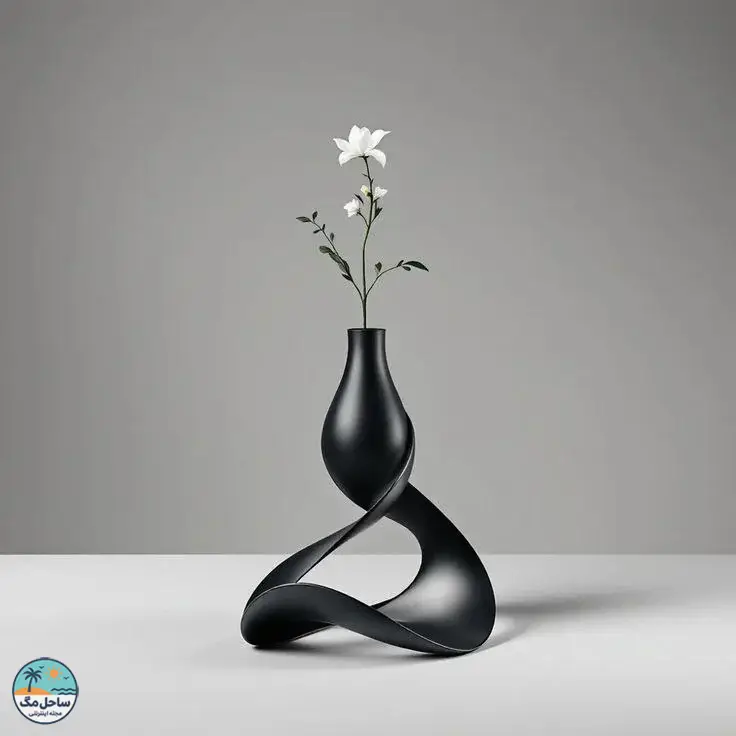 تصویر 17 ست دکوری مینیمال مشکی