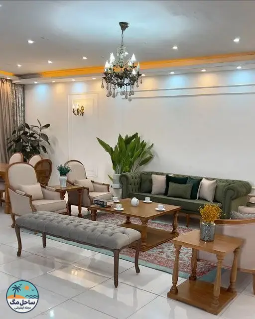 مبل فرانسوی ابریشمی